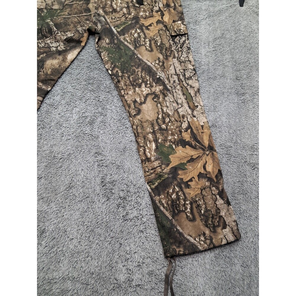 New Realtree APX Shield Hunting Pants Mens 2XL Brown Camo Cargo S3 Scent Control - Picture 9 of 11